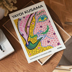 Yayoi Kusama Fantasizing in the Smoke Poster