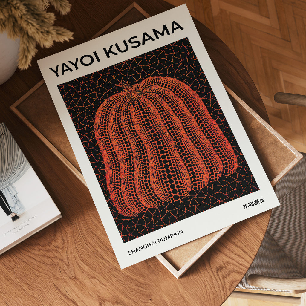 Yayoi Kusama Shanghai Pumpkin Poster