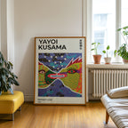 Yayoi Kusama Distant Love Poster
