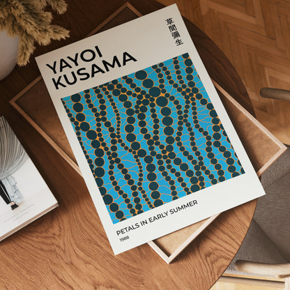 Yayoi Kusama Summer Petals Poster