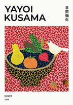 Yayoi Kusama Polka Feast Poster