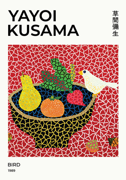 Yayoi Kusama Polka Feast Poster