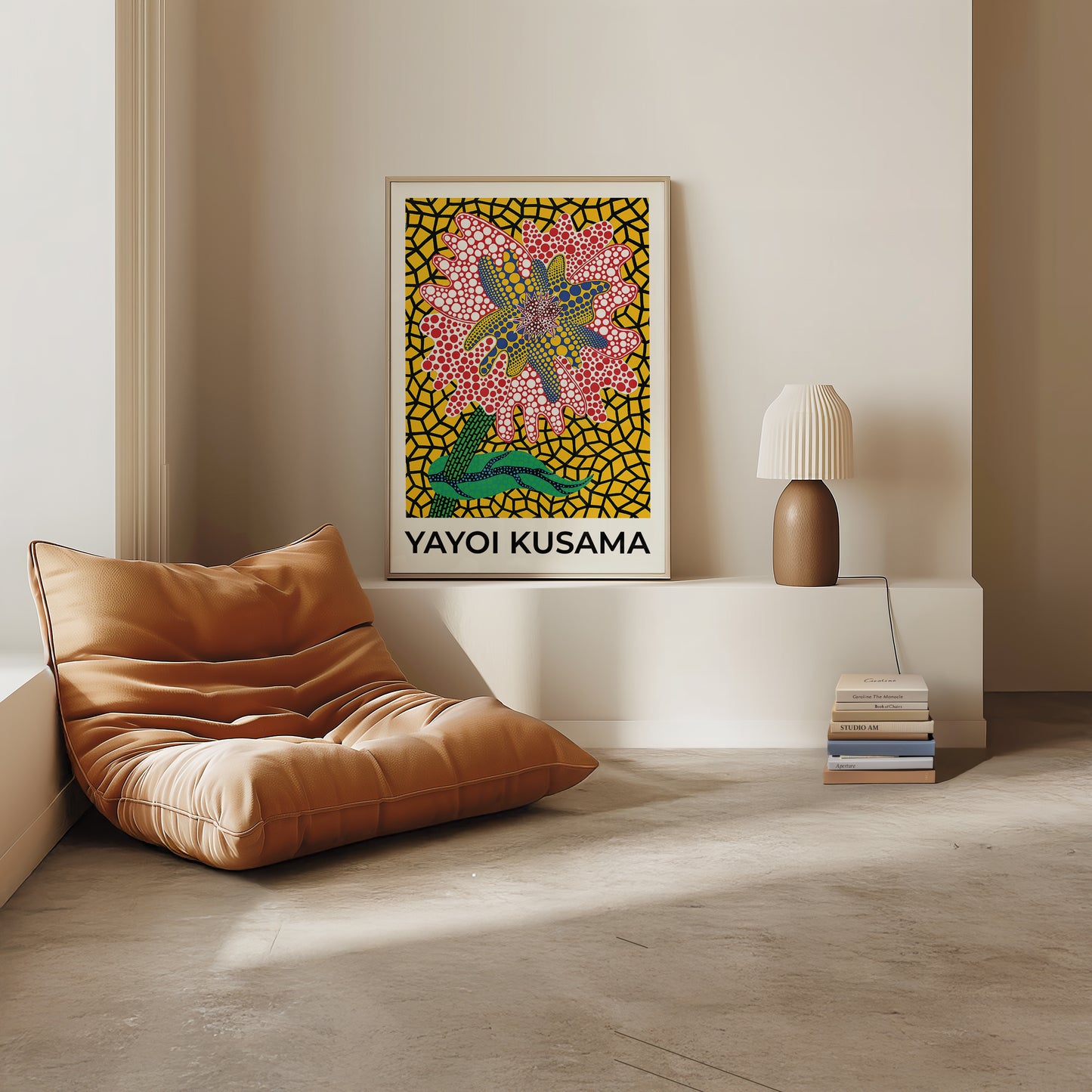 Yayoi Kusama Yellow Garden Poster