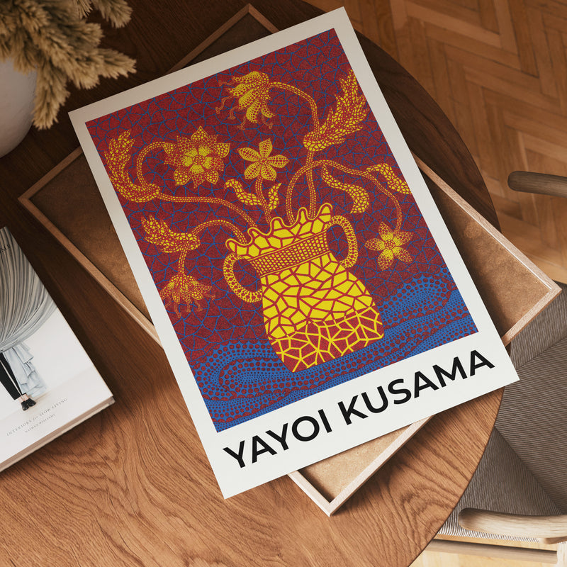 Yayoi Kusama Bloom Mosaic Poster