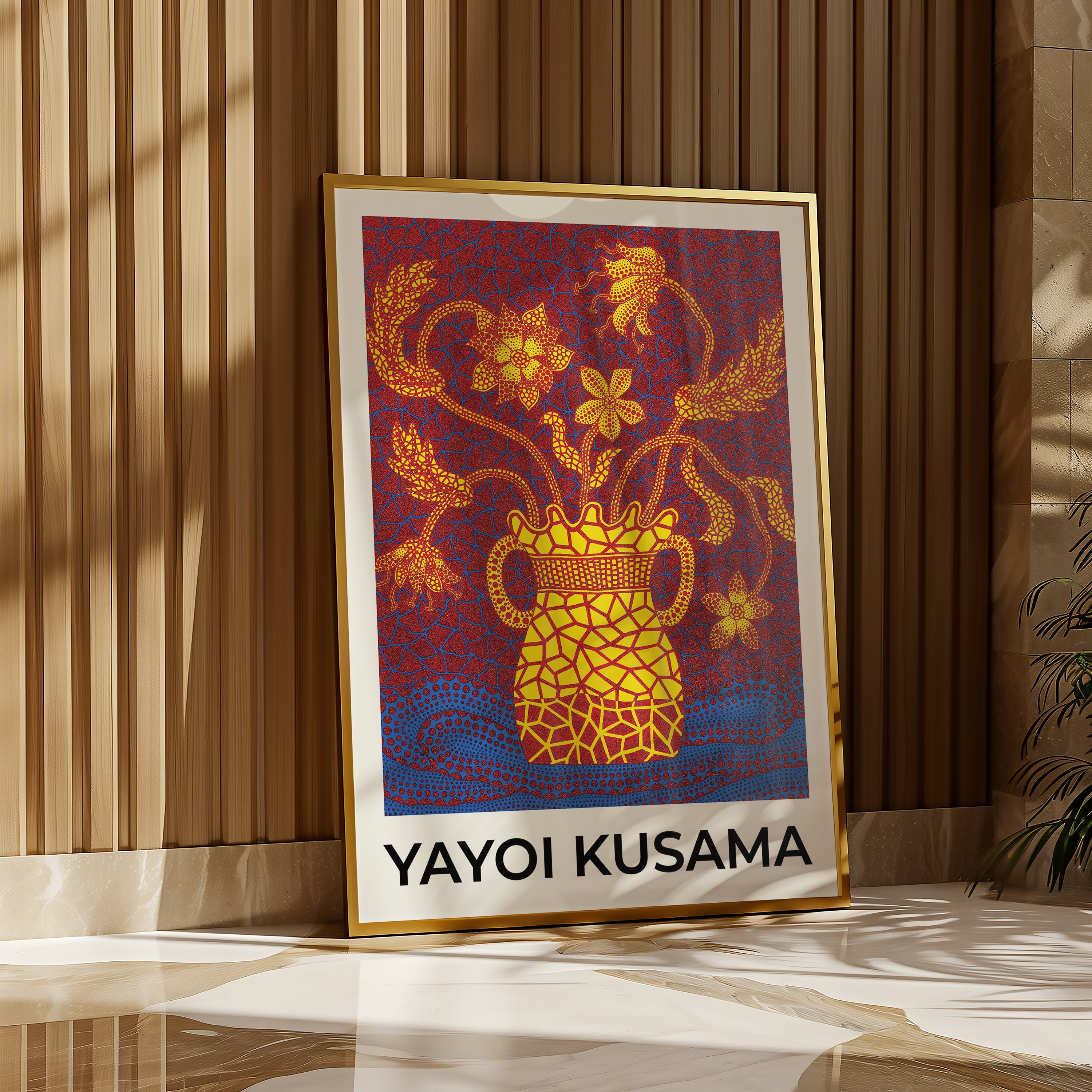Yayoi Kusama Bloom Mosaic Poster