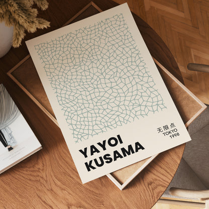 Yayoi Kusama Infinity Web Poster