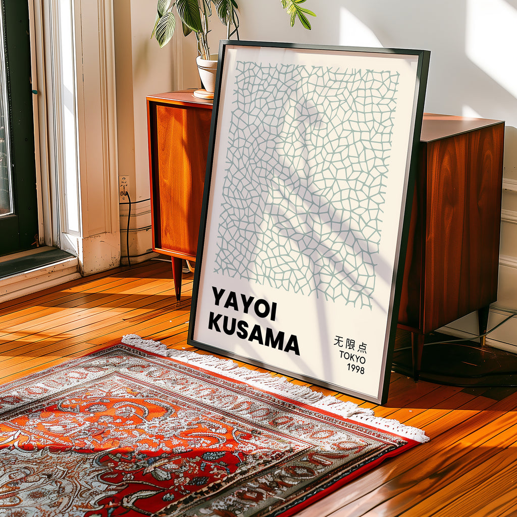 Yayoi Kusama Infinity Web Poster