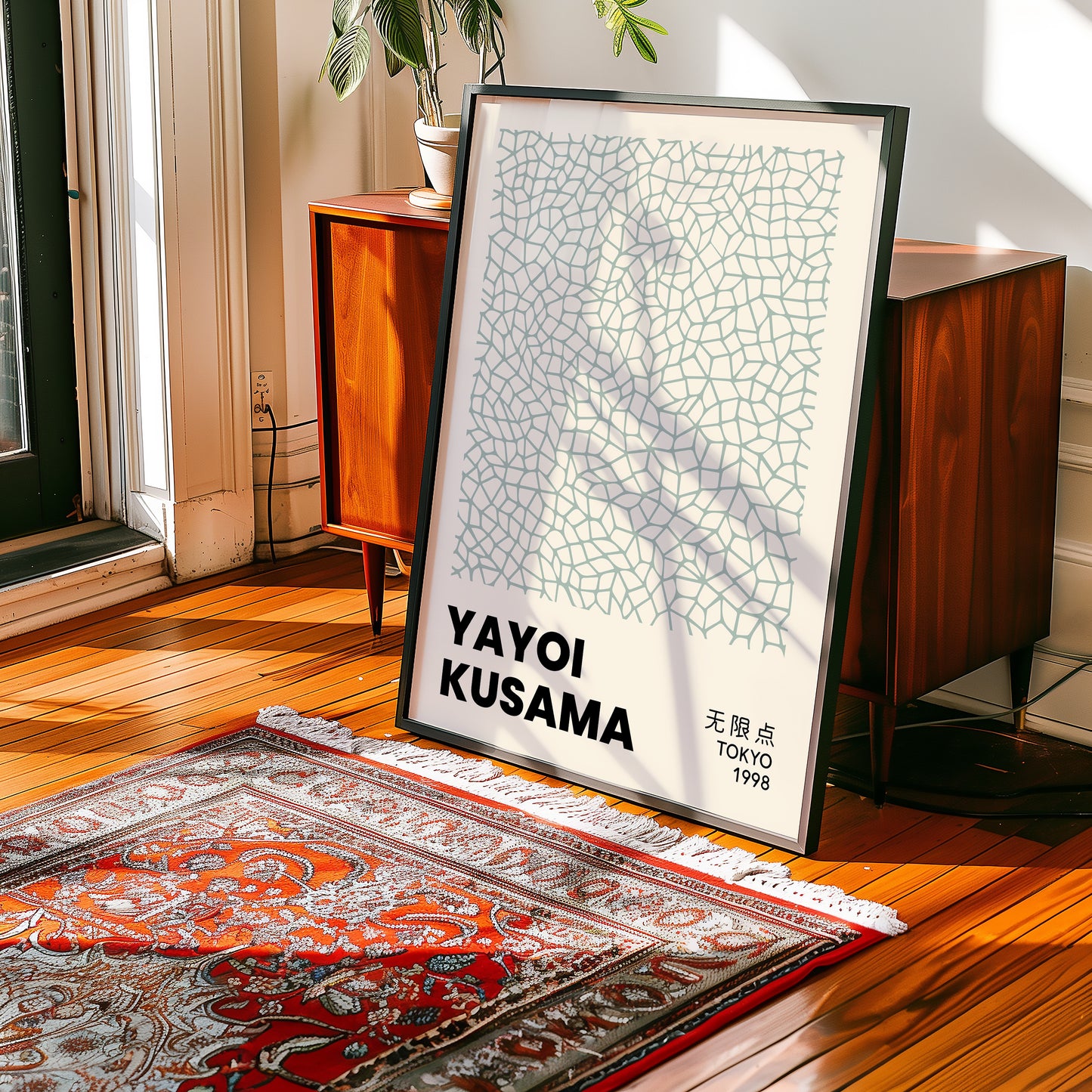 Yayoi Kusama Infinity Web Poster