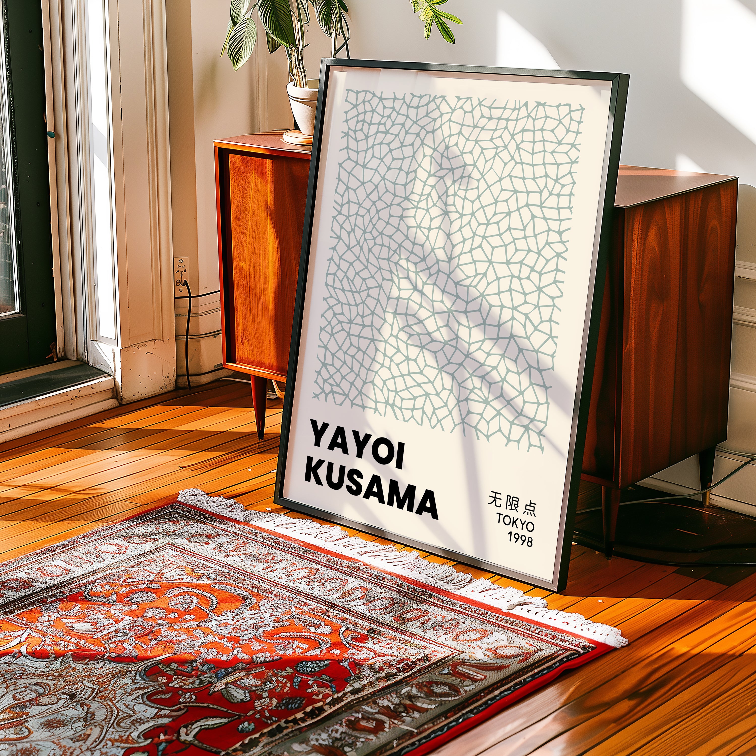 Yayoi Kusama Infinity Web Poster