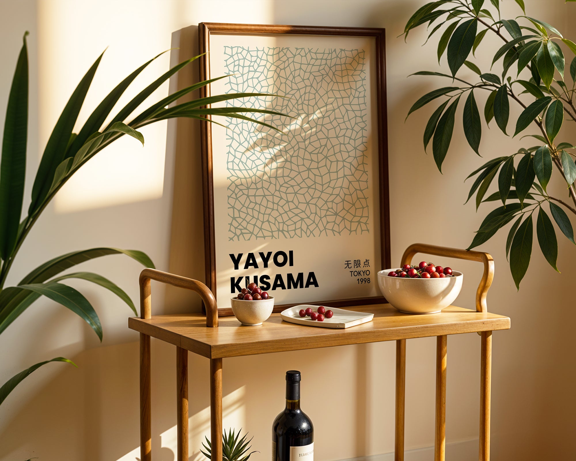 Yayoi Kusama Infinity Web Poster