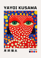Yayoi Kusama Dots Poster