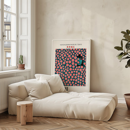 Yayoi Kusama Hidden Gaze Poster