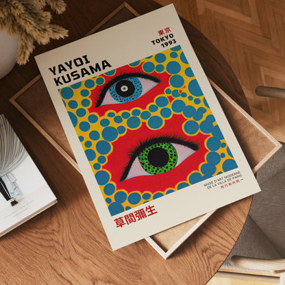 Yayoi Kusama Eye Poster