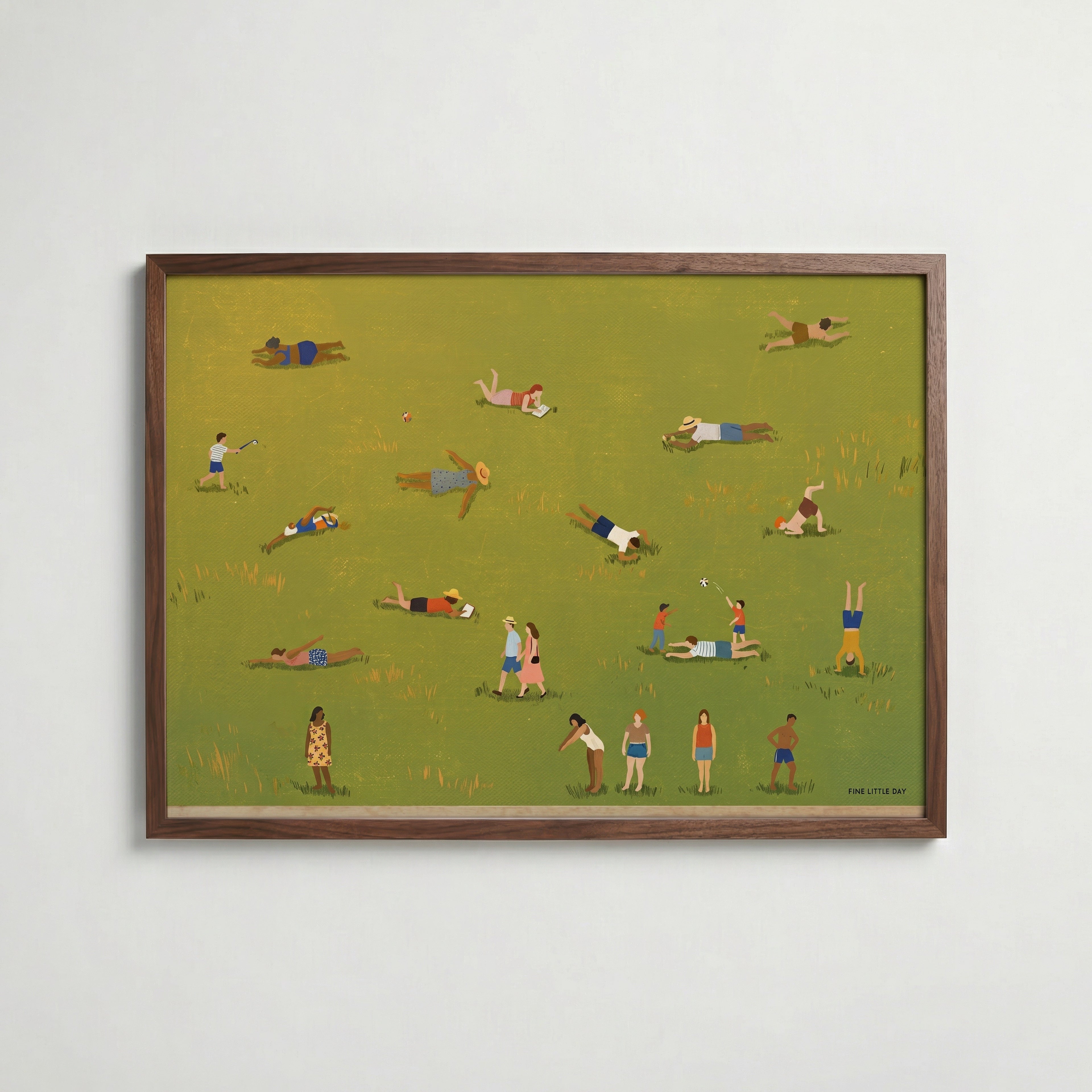 Lazy Summer Poster i hemmiljö