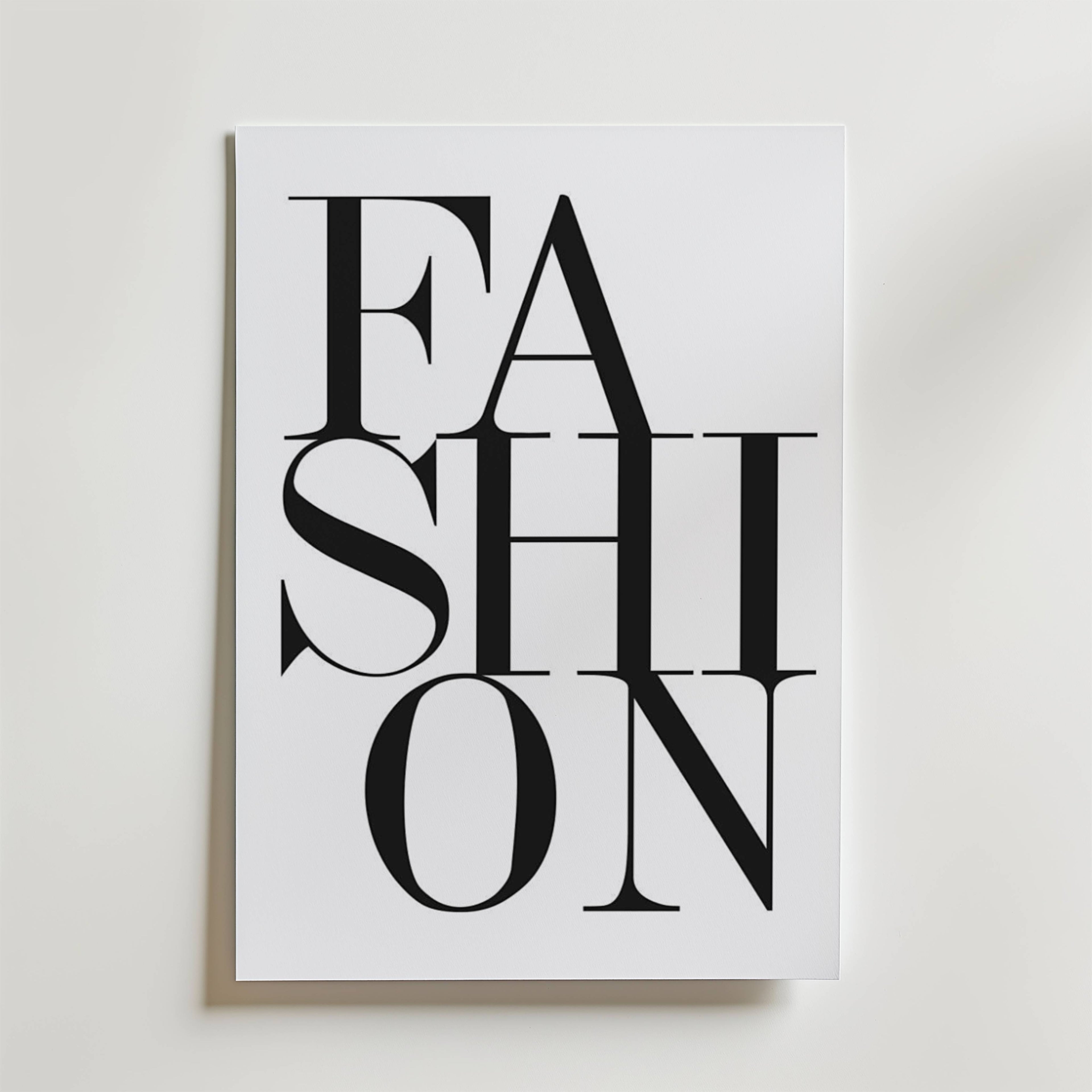 Fashion Statement Poster