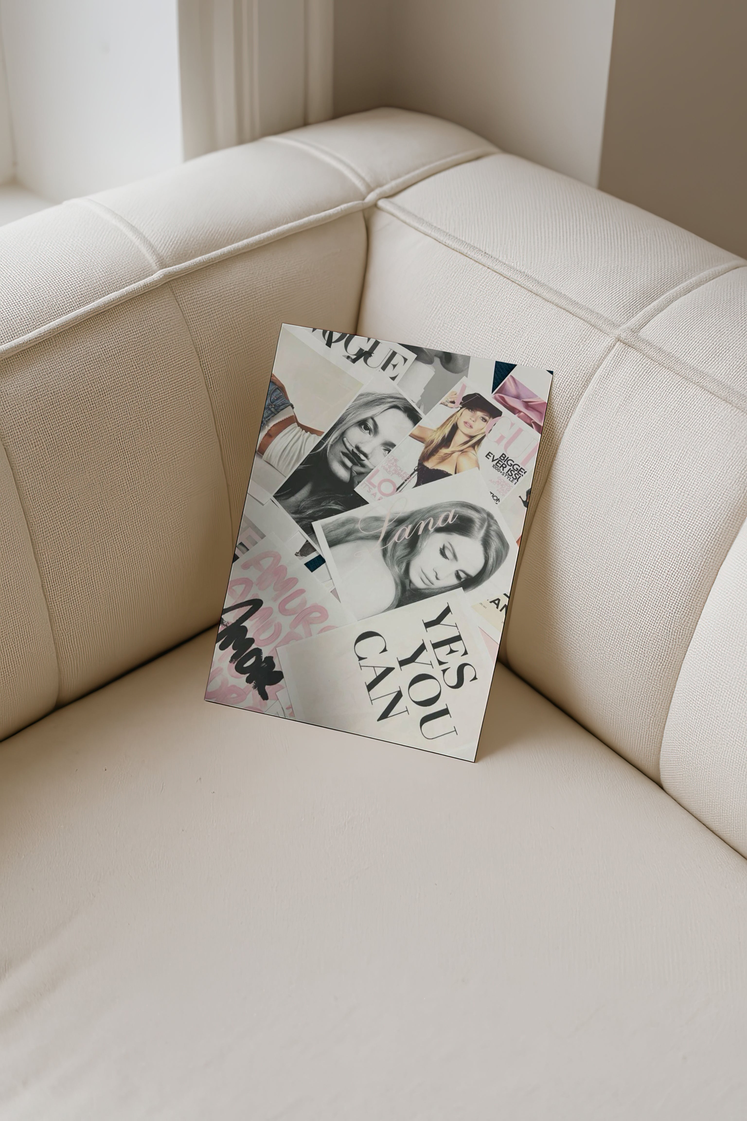 City Muse Collage Poster