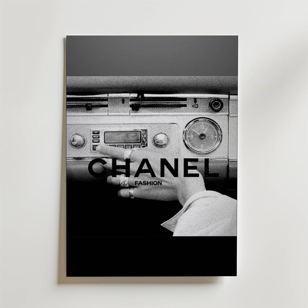 Chanel Retro Drive Poster