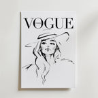 Vogue Paris Sketch Poster