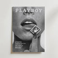 Playboy Lips Poster