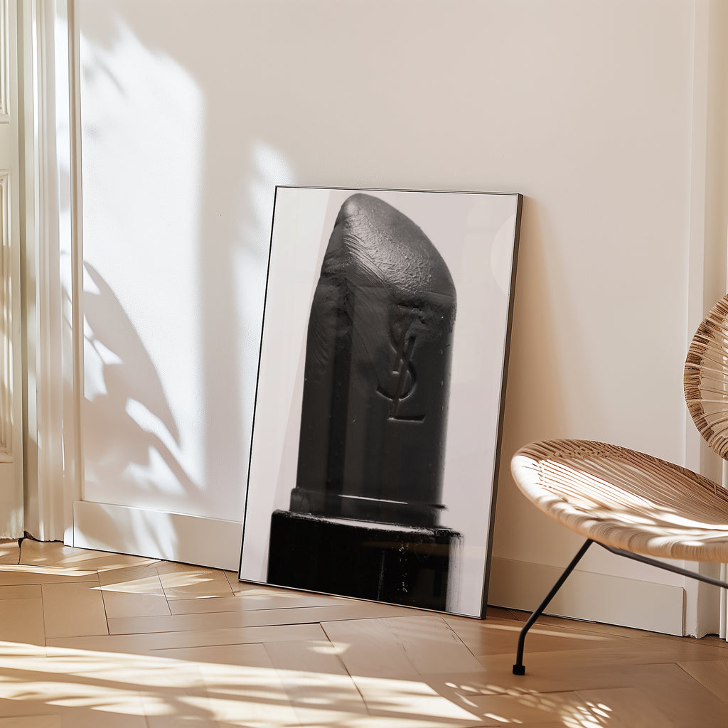 Black Lipstick YSL Poster