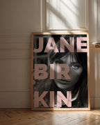 Jane Birkin Muse Poster