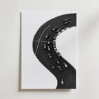 Racing Curve Poster