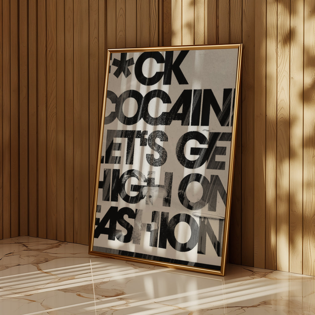 High on Fashion Poster