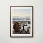 Alpine Morning Indulgence Poster