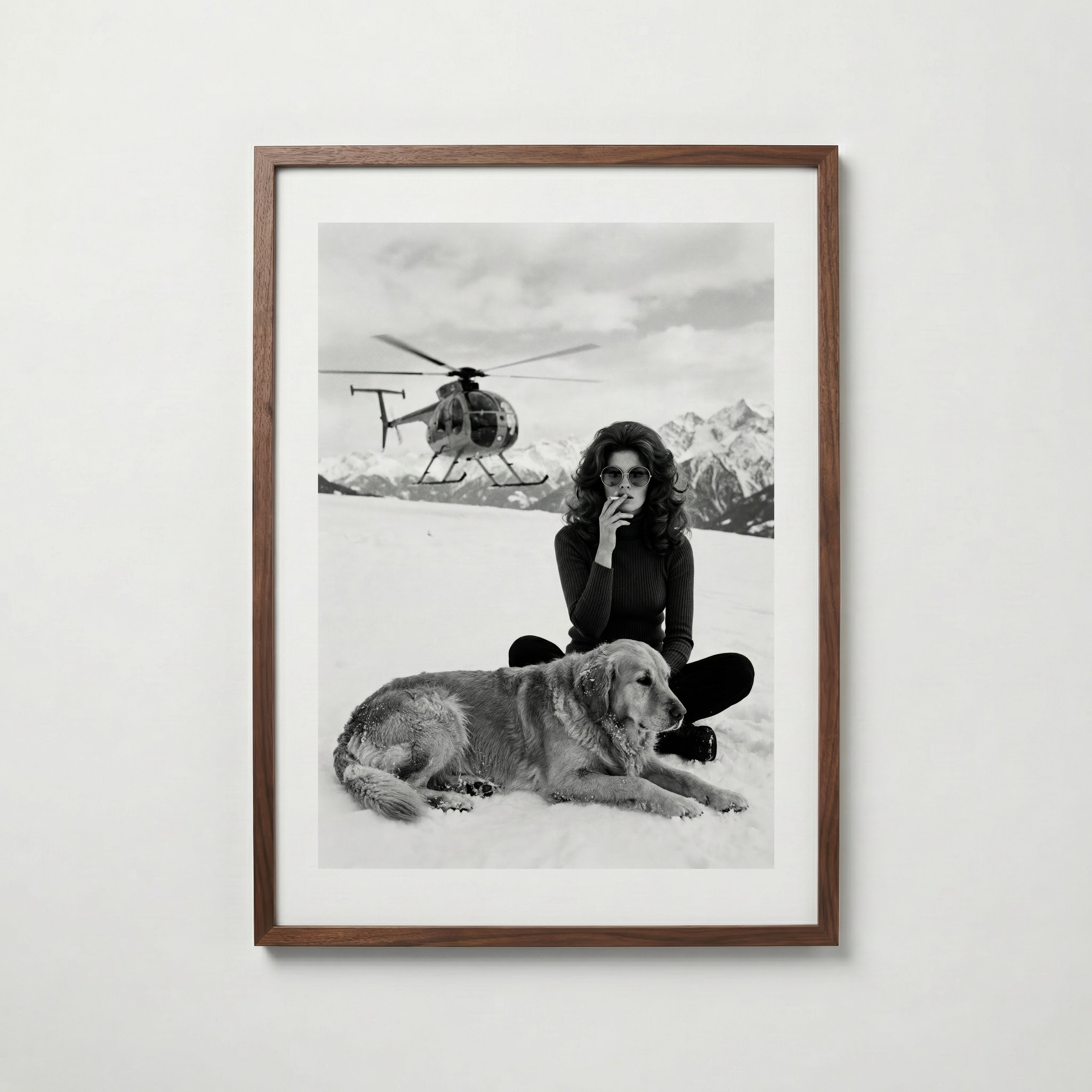 Alpine Icon Serenity Poster