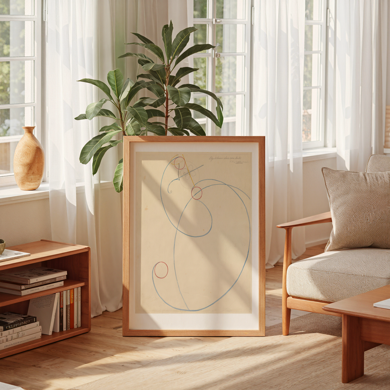 Hilma af Klint The Pleiades Poster