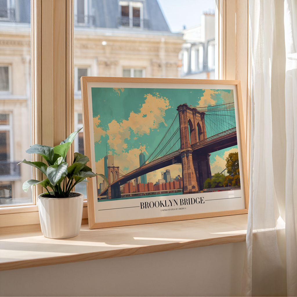 Brooklyn Bridge Poster