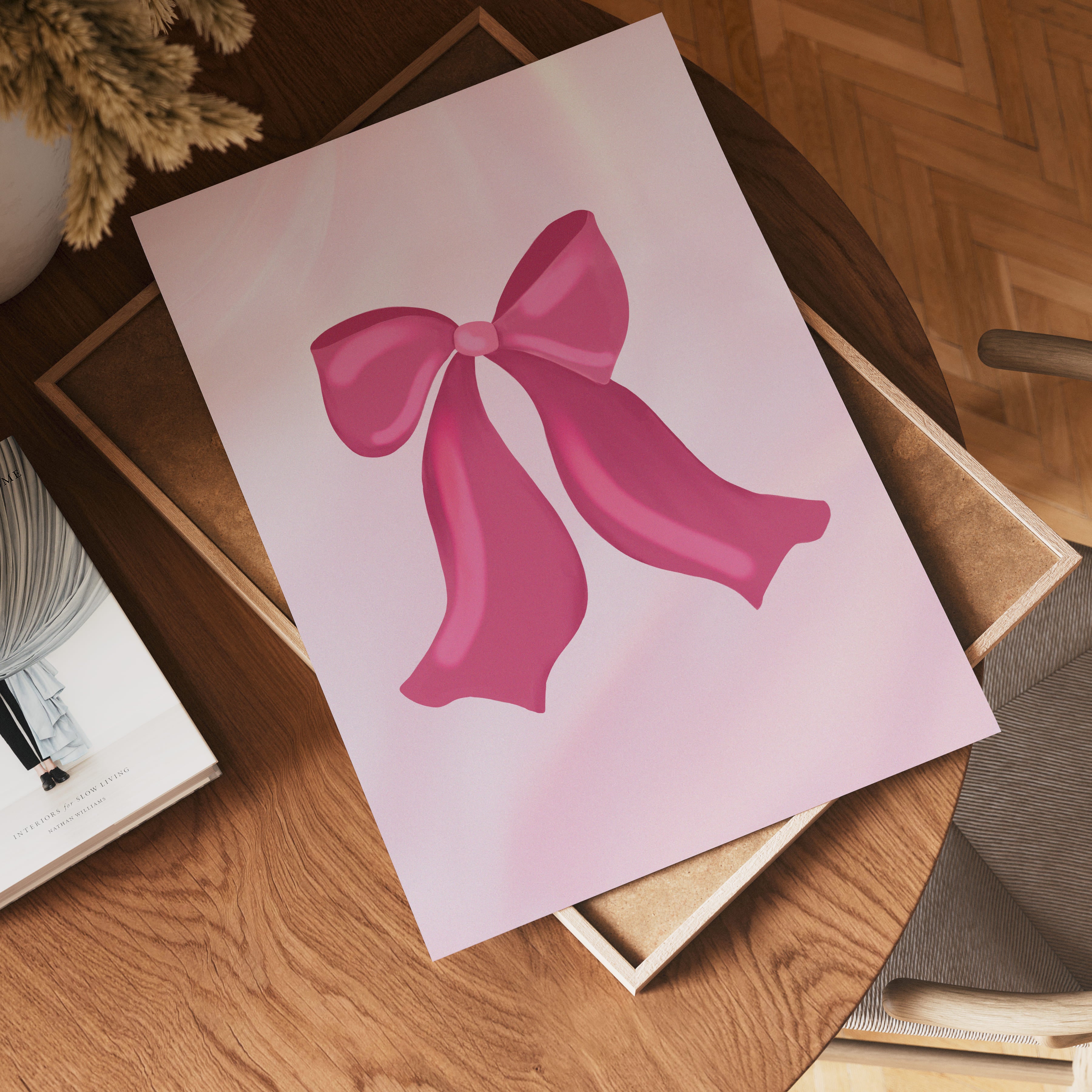 Pink Ribbon Charm Poster