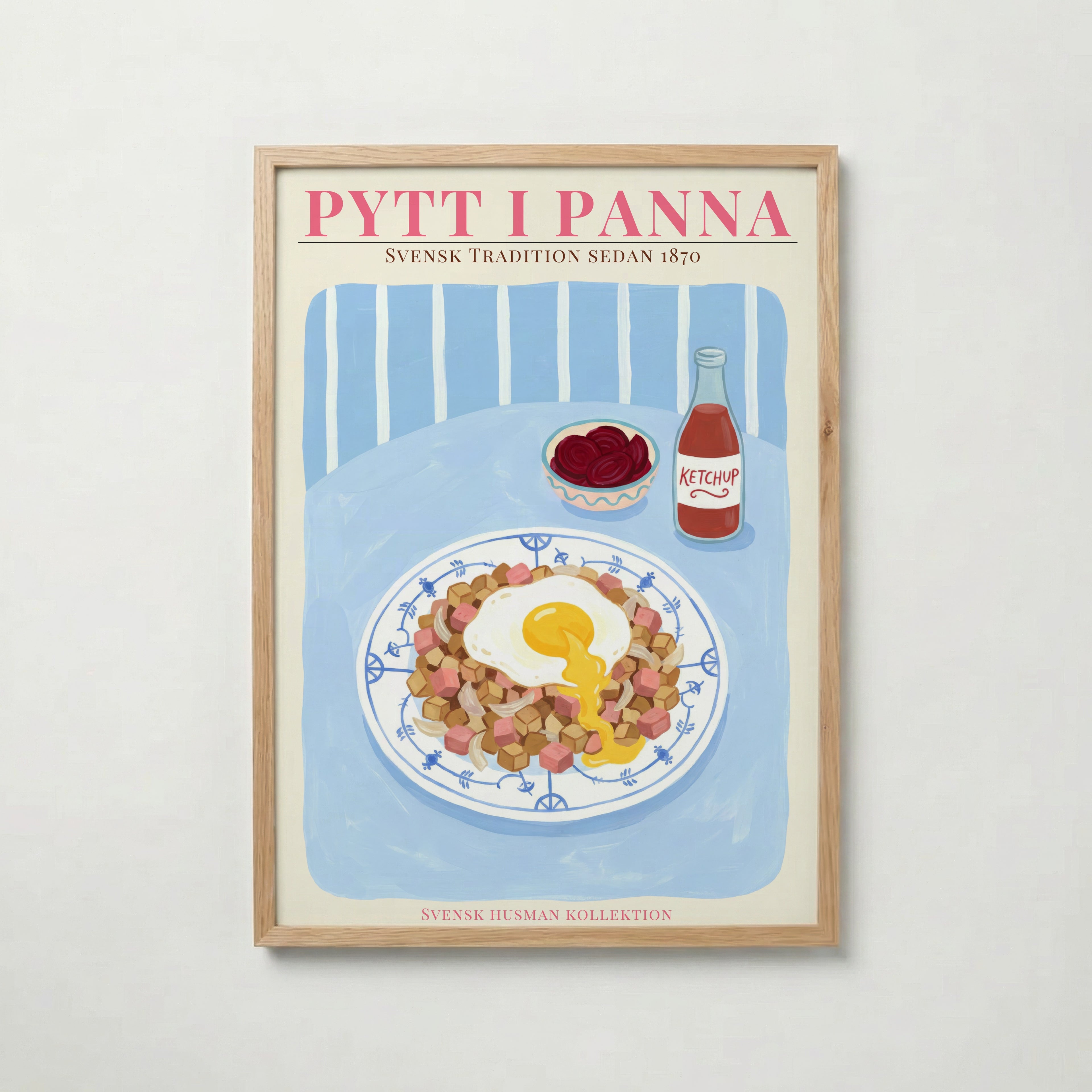Pytt i Panna poster visad rakt fram – Bozetto affisch i hög tryckkvalitet i hög tryckkvalitet