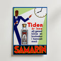 Samarin Vintage Apothecary – stilfullt konsttryck från Bozetto, tryckt på matt finpapper