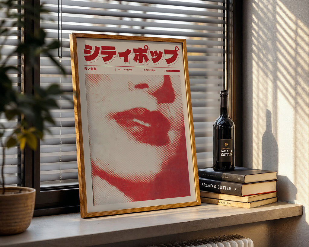 Shinjuku Lips Poster