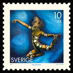 Fäbojäntan – Tony Nilsson affisch – köp poster online – Bozetto väggdekoration