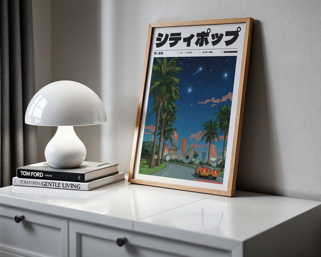 Starlit Drive Poster