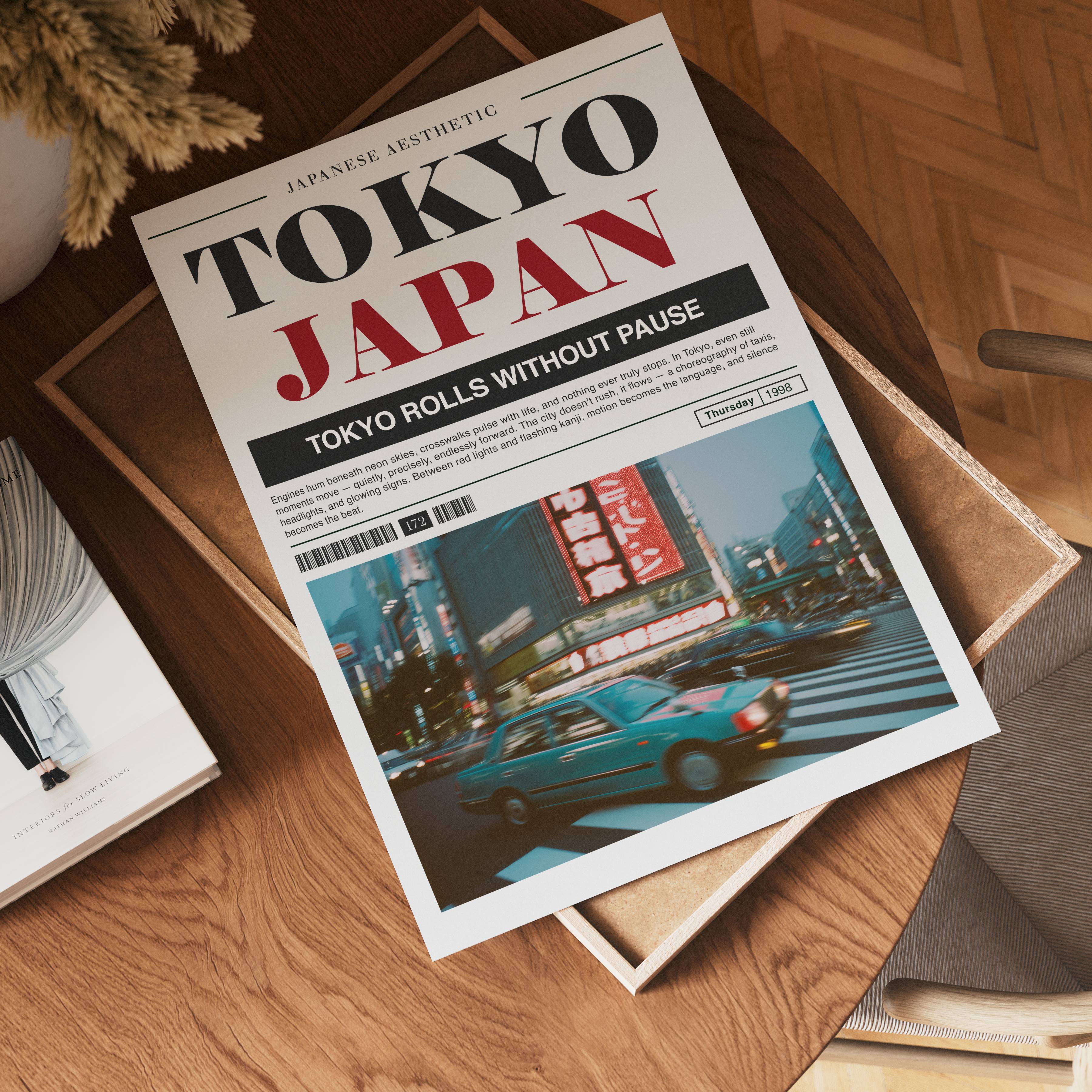 Tokyo Rolls Without Pause Poster