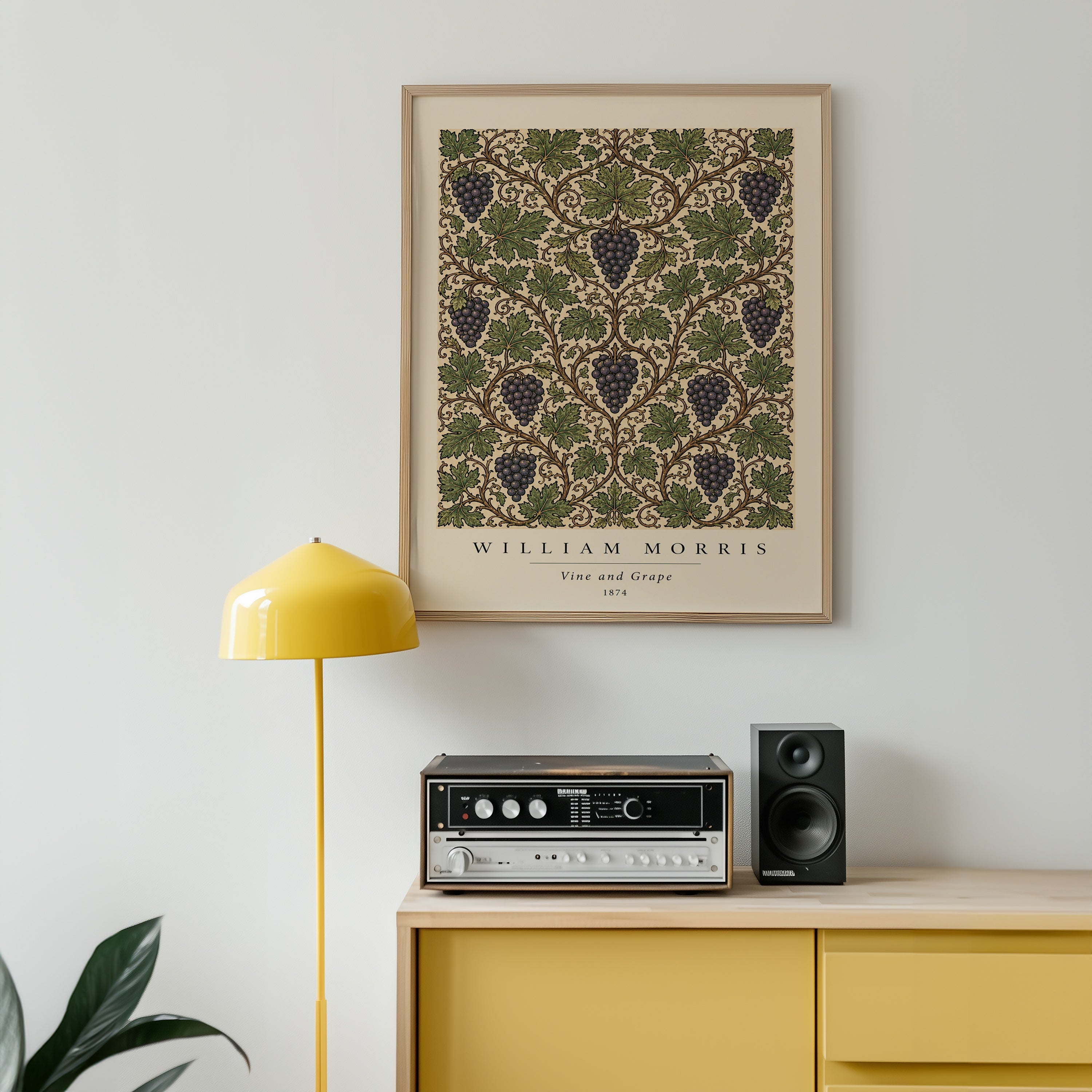 Vine and Grape William Morris Poster