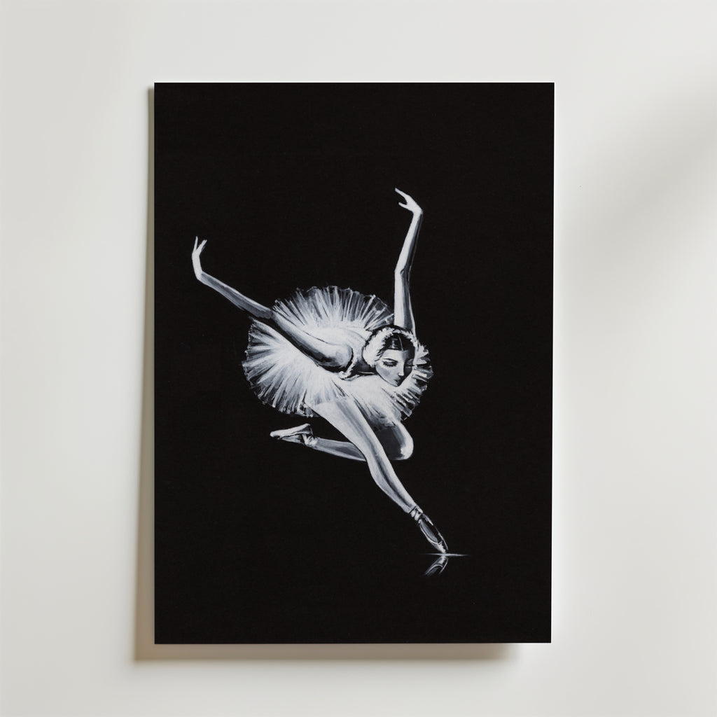 Helena Engström White Swan Poster