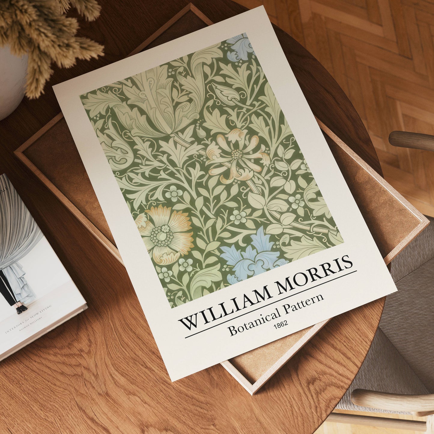 William Morris Botanical Pattern Poster