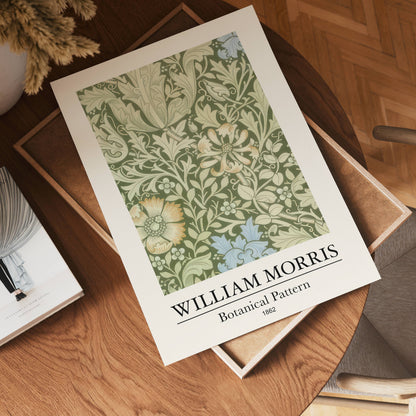 William Morris Botanical Pattern Poster