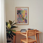 Yayoi Kusama Colorful Dots Poster