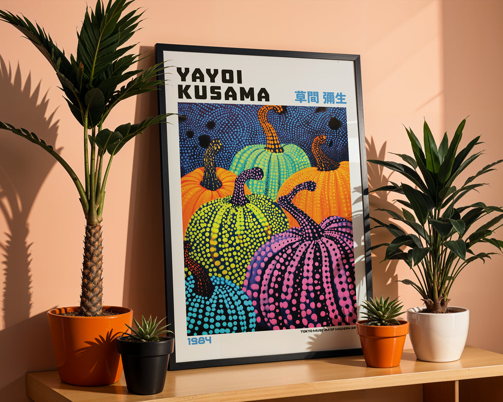 Yayoi Kusama Festival of Pumpkins Poster