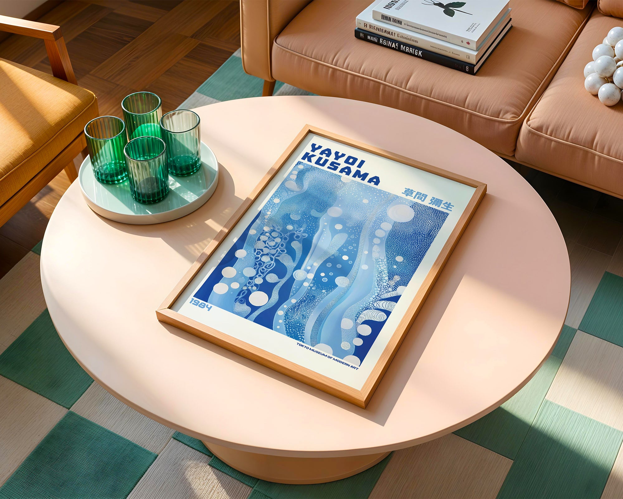 Yayoi Kusama Floating Infinity Poster