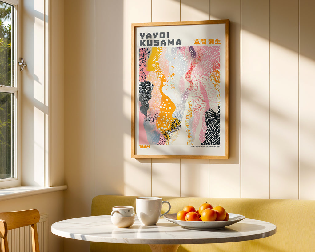Yayoi Kusama Flowing Mirage Poster
