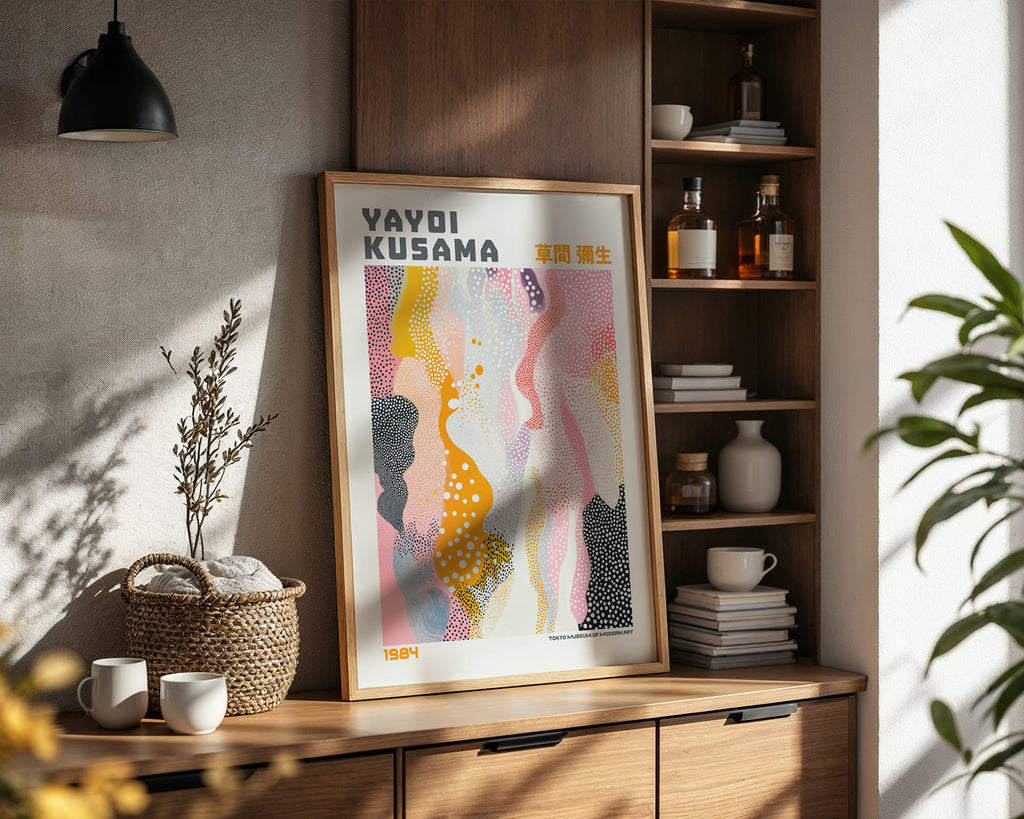 Yayoi Kusama Flowing Mirage Poster