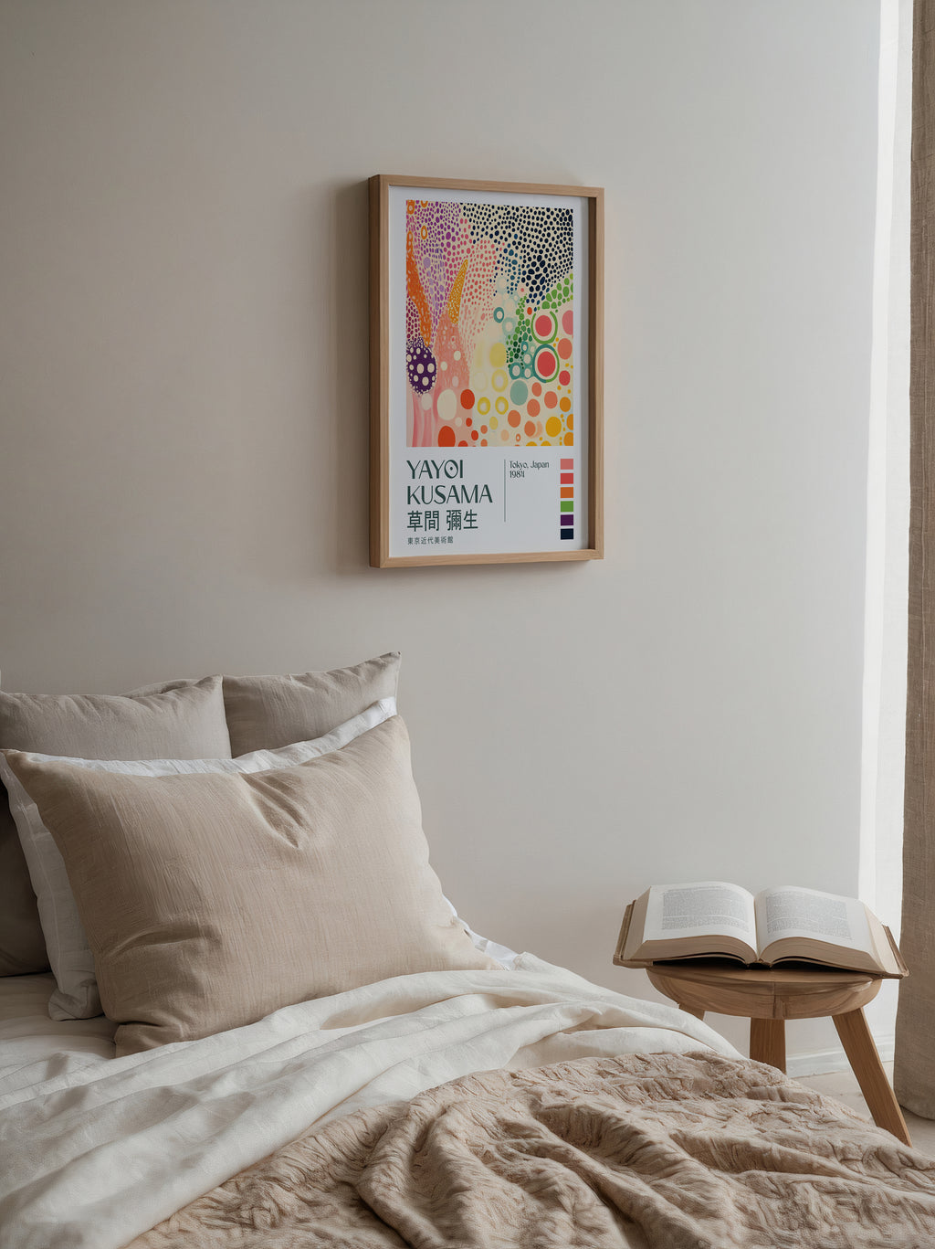 Yayoi Kusama Kaleidoscope Garden Poster