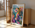 Yayoi Kusama Lush Floral Current Poster