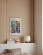 Yayoi Kusama Lush Floral Current Poster